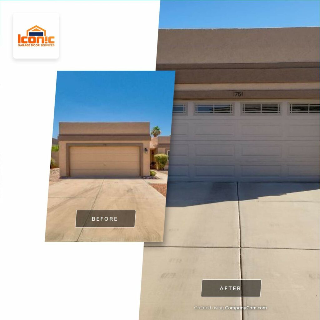 Long Panel Garage Door