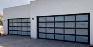 glass garage doors