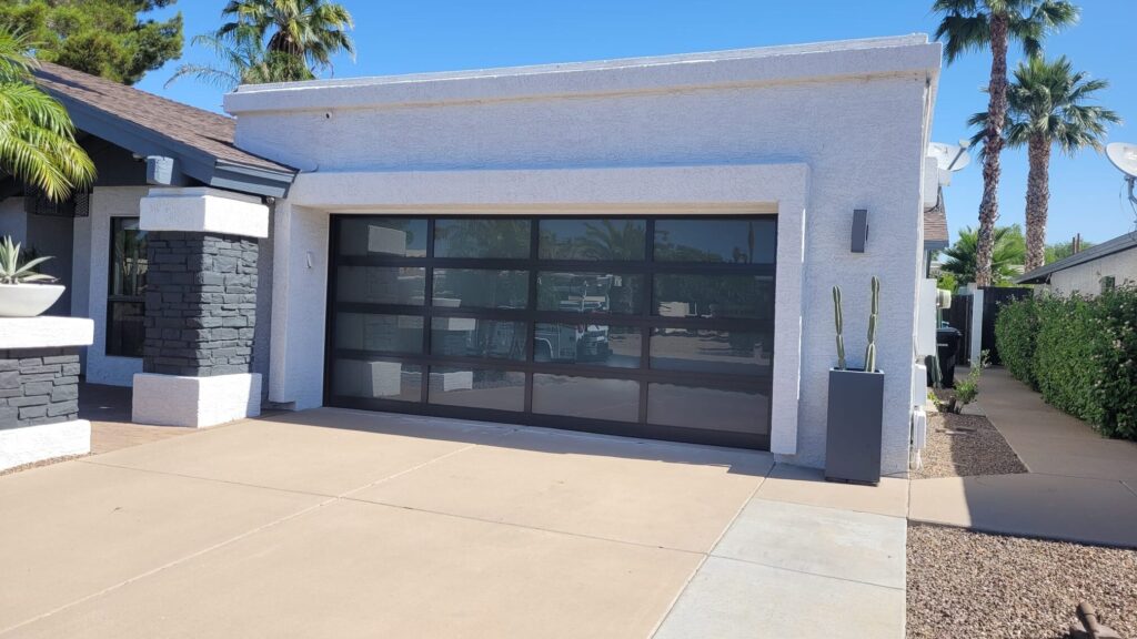 Glass garage doors near me