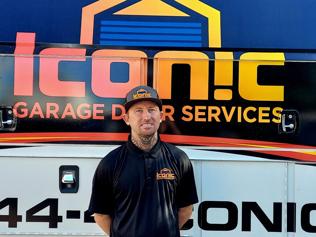 Iconic Garage Door Company - Team Photo with Truck