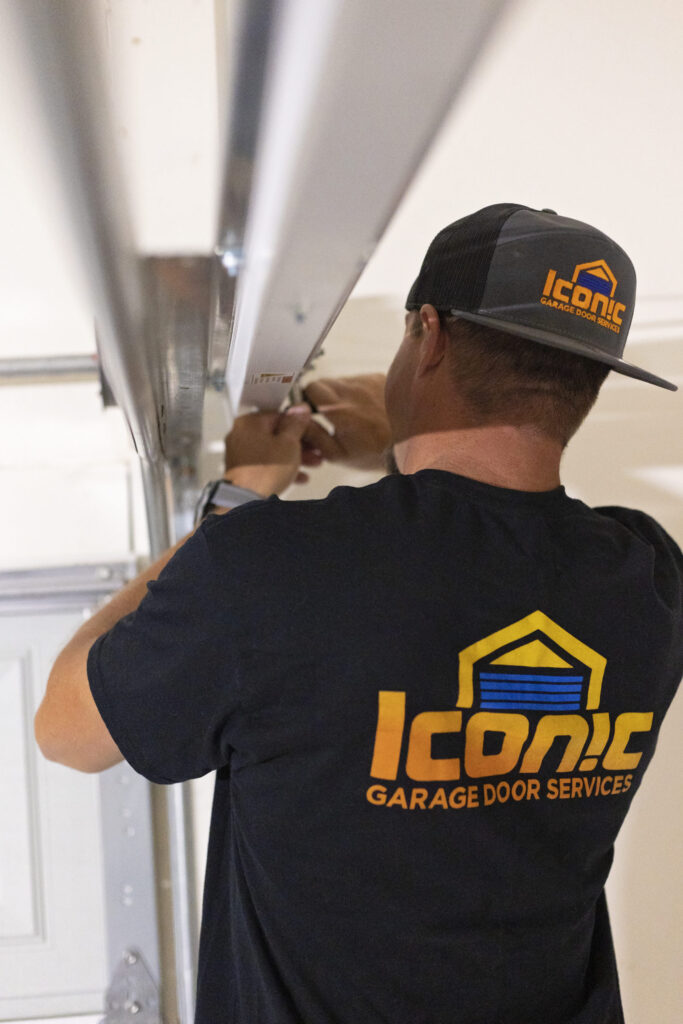 garage door track repair